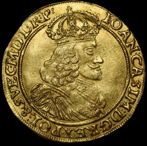 John II Casimir, Dwudukat 1652 AT, Poznań - rare