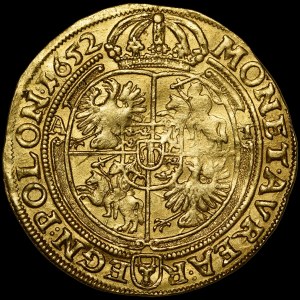 John II Casimir, Dwudukat 1652 AT, Poznań - rare