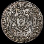 John II Casimir, Ort 1657, Gdansk