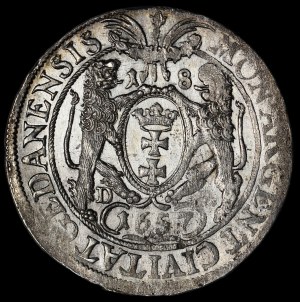 John II Casimir, Ort 1657, Gdansk