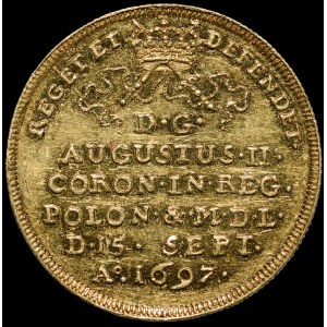 Augustus II the Strong, Coronation dudukat 1697, Dresden