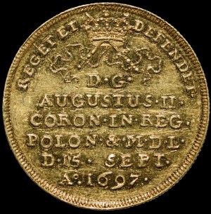 Augustus II the Strong, Coronation dudukat 1697, Dresden