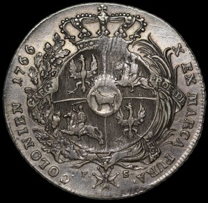 Stanislaw August Poniatowski, Thaler 1766 FS, Warsaw - armorer
