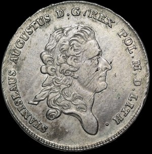 Stanislaw August Poniatowski, Thaler 1777 EB, Warsaw