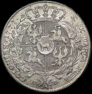 Stanislaw August Poniatowski, Thaler 1777 EB, Warsaw