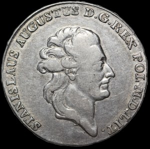 Stanislaw August Poniatowski, Half-talar 1784 EB, Warsaw