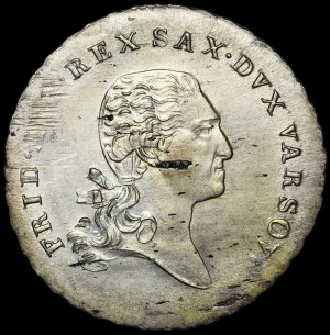Duchy of Warsaw, 1/6 thaler 1814 IB, Warsaw - beautiful
