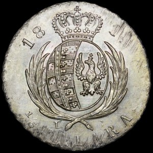 Duchy of Warsaw, 1/6 thaler 1814 IB, Warsaw - beautiful