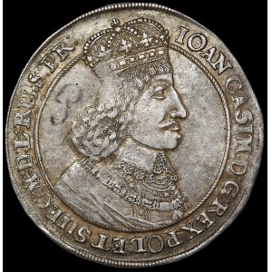 John II Casimir, Thaler 1649 GR, Gdansk.
