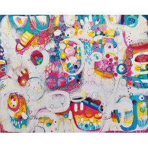 Marlena RAKOCZY (ur. 1976), Kolorowy chaos, 2025