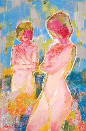 Kateryna OCHEREDKO (b. 1985), Spring Awakening, 2025