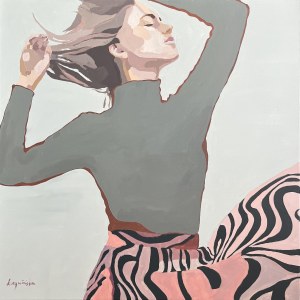 Ewa KRZYWIŃSKA (ur. 1976), Justt Unwritten #4, 2025