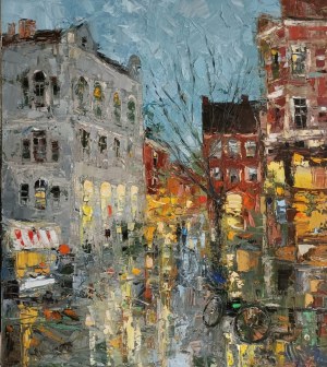 Aleksandra RUSAKOVA (b. 1986), Cityscape: Utrech. Netherlands, 2025