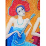Bohdan Wincenty ŁOBODA (b. 1952), Women musicians, 2025
