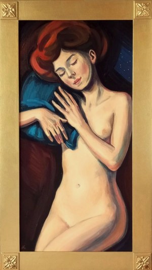 Maciej KEMPIŃSKI (b. 1973), Blue Pillow, 2025