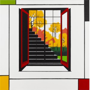 Jean-Claude Plewniak \ Mark Renton (ur. 1981), Facing window, 2025