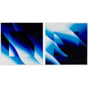 Filip Dawidowski (ur. 2001, Kartuzy), Crystal, dyptyk, 2025