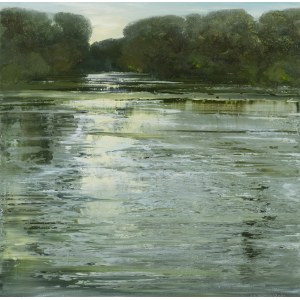 Jagoda Kaczmarczyk-Hudzik (ur. 1966, Kraków), Pejzaż wiślany CXVII, 2025