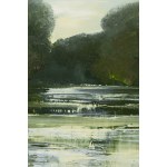 Jagoda Kaczmarczyk-Hudzik (ur. 1966, Kraków), Pejzaż wiślany CXVII, 2025