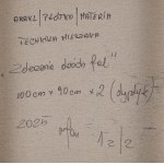 Michał Jamioł (ur. 1979, Chmielnik), Zderzenie dwóch fal, dyptyk, 2025