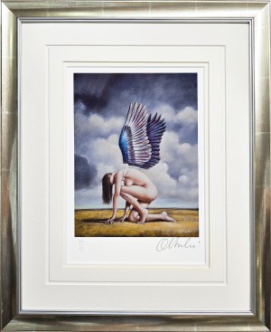 Rafal Olbinski (b. 1943), Birth of a dancing star, 2025