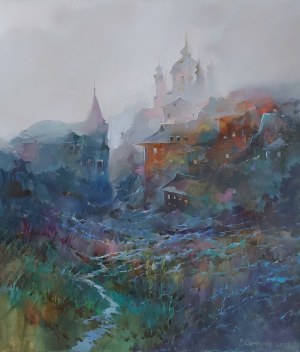 Roman Semesyuk, Evening Landscape, 2025