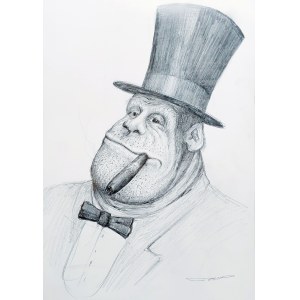 Waldemar Wroński (ur. 1952), Top Hat, 2020