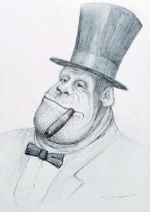 Waldemar Vronsky (born 1952), Top Hat, 2020