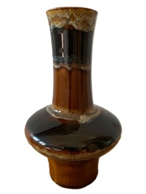 Zebra vase Mirostowice 1960s/70s