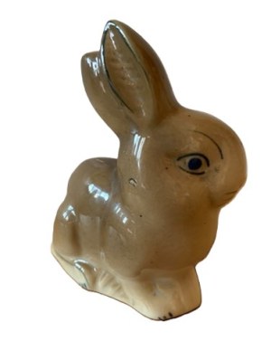 Hare figurine, CHODZIEZ, 1960s.