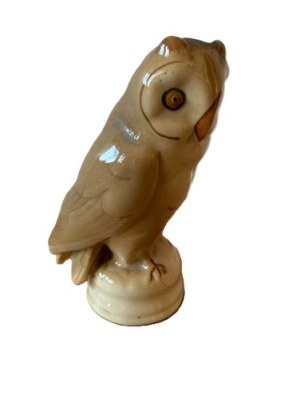 Owl figurine, CHODZIEZ, 1950s.