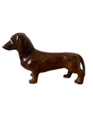 Dachshund Dog figurine, CHODZIEZ, 1960s.