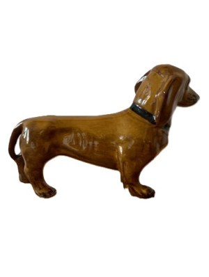 Dachshund Dog figurine, CHODZIEZ, 1960s.