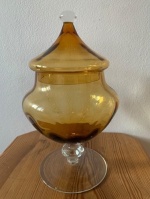 Chocolate box vase with lid proj. Zbigniew Horbowy (1935 - 2019),