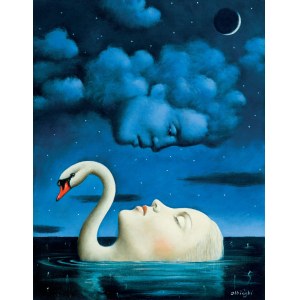 Rafał Olbiński (1943) Perceptual Judgmentlimitowana inkografia B4 ze studia OLBIŃSKI I/XX