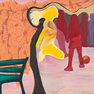 Krystina Vilchynska, Backyard, 2024