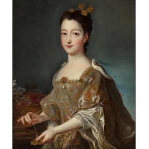 Autor Nieokreślony, Portret Ludwiki Elżbiety Orleańskiej, królowej Hiszpanii, XVII/XVIII w. (uznawany też za portret Teresy Kunegundy Sobieskiej i Marii Ludwiki Elżbiety Orleańskiej, księżnej de Berry)
