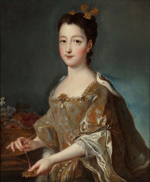 Author Unspecified, Portrait of Louise Elisabeth of Orléans, Queen of Spain, 17th/18th century (also believed to be a portrait of Theresa Kunegunda Sobieska and Marie Louise Elisabeth of Orléans, Duchess de Berry).