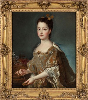 Author Unspecified, Portrait of Louise Elisabeth of Orléans, Queen of Spain, 17th/18th century (also believed to be a portrait of Theresa Kunegunda Sobieska and Marie Louise Elisabeth of Orléans, Duchess de Berry).