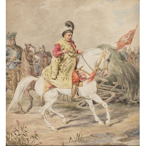 Józef Brodowski (1828-1900), Juliusz Kossak jako Jan III Sobieski, ok. 1860-1880