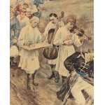 Julian Fałat (1853-1929), Wedding Procession, 1884