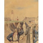 Julian Fałat (1853-1929), Wedding Procession, 1884