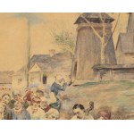 Julian Fałat (1853-1929), Wedding Procession, 1884