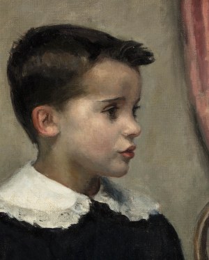 Wojciech Weiss (1875-1950), Tadzio, 1918-20 (Boy with Toys)
