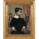 Wojciech Weiss (1875-1950), Tadzio, 1918-20 (Chłopiec z zabawkami)