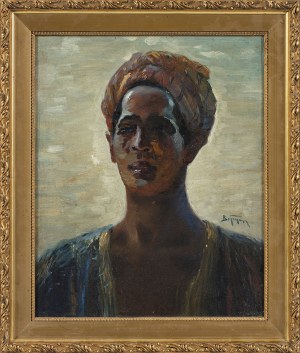 Adolf Behrmann (1876-1942) (Abraham), Portrait of a Man in a Turban (Beautiful Arab)