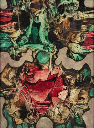 Alfred Lenica (1899-1977), Red fortifications, 1960-68