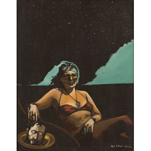 Antoni Fałat (1942-2024), Judyta i Holofernes, 1982