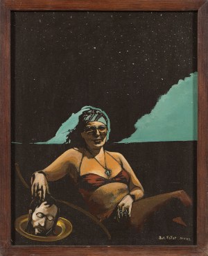 Antoni Fałat (1942-2024), Judith and Holofernes, 1982