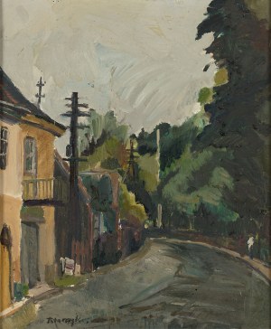 Tomasz Tatarczyk (1947-2010), Motive from Kazimierz, 1975
